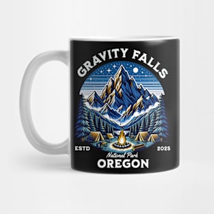 Gravity Falls National Park  Adventure Tee Mug